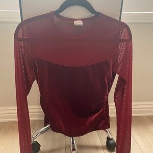 wild fable sheer top women's